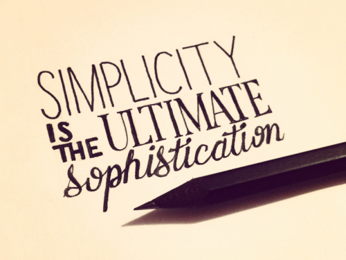simplicity-is-the-ultimate-sophistication