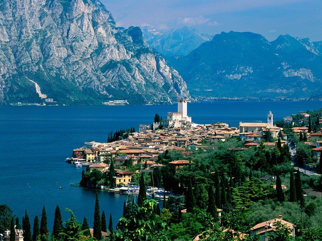 Lake Garda_ Malcesine_ Italy